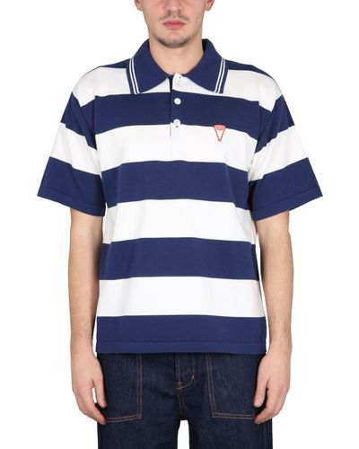 KENZO Polo Shirt 'nautical Stripes' - Blue