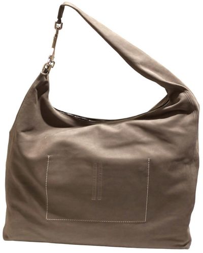 Rick Owens Cow Leather Bag - Brown