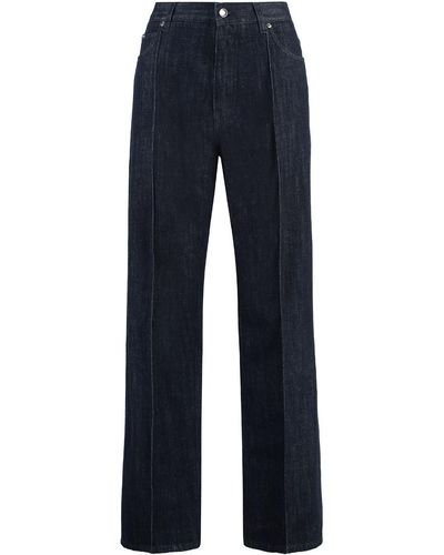 Dolce & Gabbana 5-pocket Straight-leg Jeans - Blue