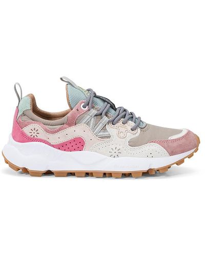 Flower Mountain Trainers - Pink