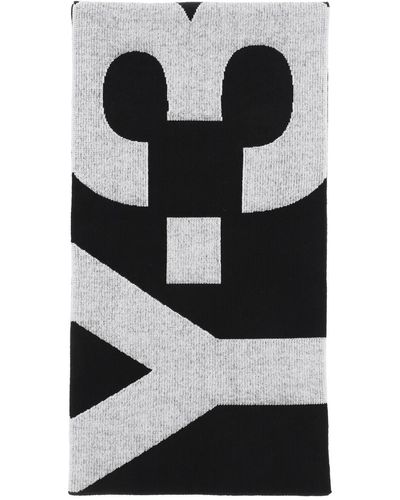 Y-3 Wool Scarf - Grey