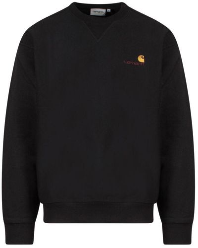 Carhartt Sweatshirt With Logo - Black