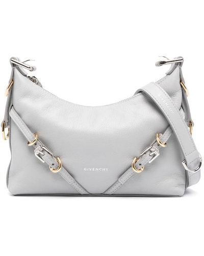 Givenchy Mini "Voyou" Crossbody Bag - Gray