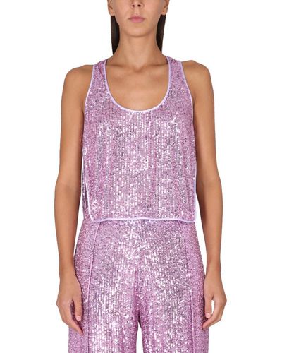 Tom Ford Sequined Top - Purple