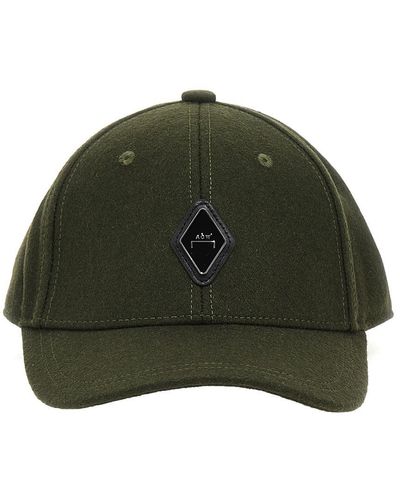 A_COLD_WALL* Diamond Wool Hats - Green