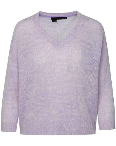 360cashmere 'aimee' Lilac Cashmere Sweater - Purple