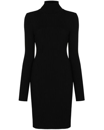 Wolford Short Ribbed Dress - Black
