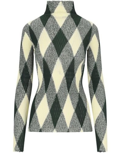 Burberry Sweaters - Green