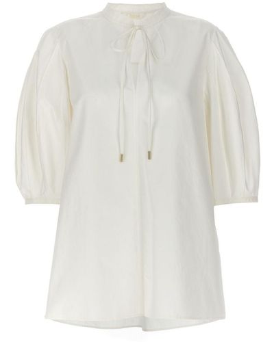 Chloé Shirt 3/4 Sleeves - White