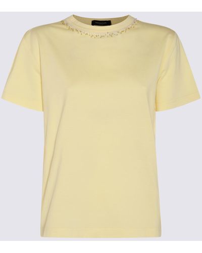 Fabiana Filippi Cotton T-Shirt - Yellow