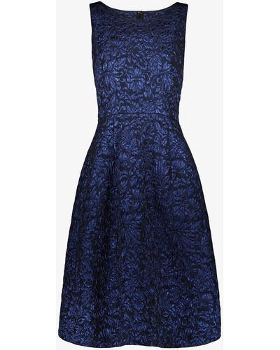Comme des Garçons Under-knee Jacquard Dress Clothing - Blue