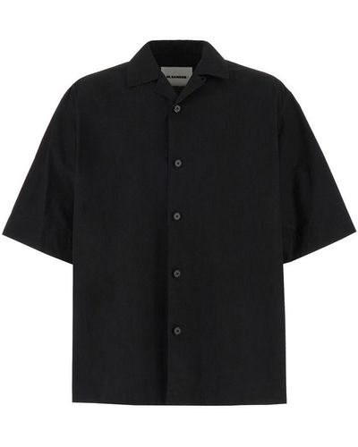 Jil Sander Cotton Shirt - Black