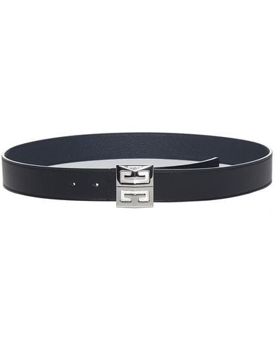 Givenchy 4g Reversible Leather Belt - Multicolor