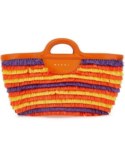 Marni Handbags. - Orange