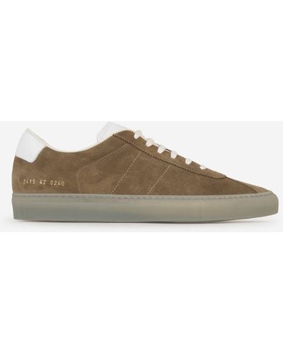 Common Projects Suede Leather Sneakers - Brown