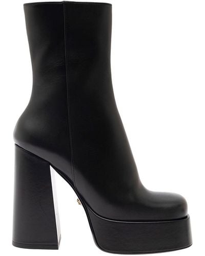 Versace Platform Boots - Black