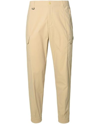 Duvetica 'Roci' Polyester Trousers - Natural