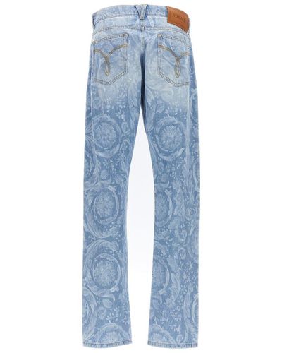 Versace Allover Jeans - Blue