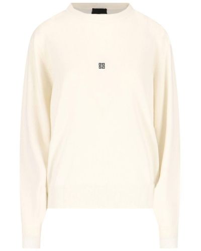 Givenchy Logo Jumper At The Back - White