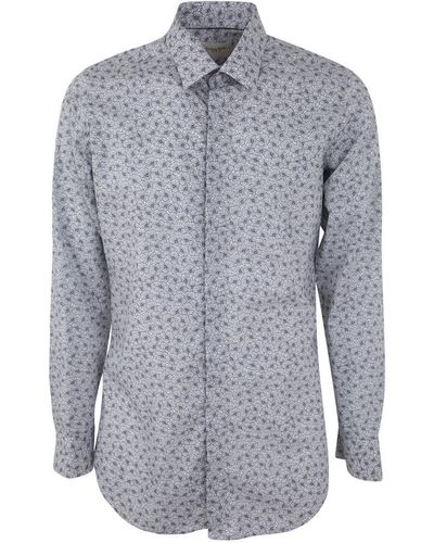Tintoria Mattei 954 Printed Shirt Clothing - Grey