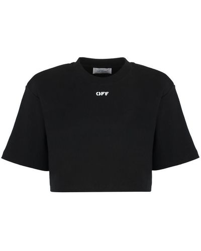 Off-White c/o Virgil Abloh Off White T-shirts And Polos Black