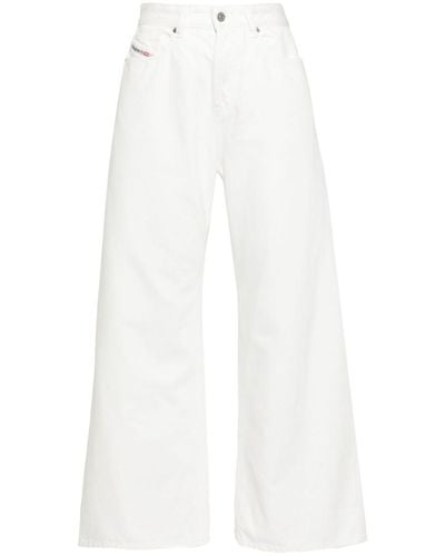 DIESEL Bootcut And Flare Jeans - White