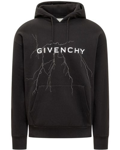 Givenchy Reflective Sweatshirt - Black