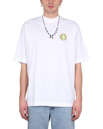 Marcelo Burlon Sunset Bird T-Shirt - White