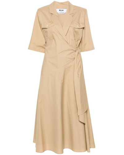 MSGM Dresses - Natural