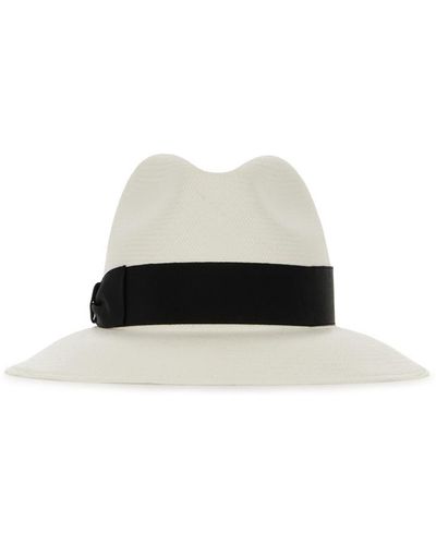 Borsalino Hats - White