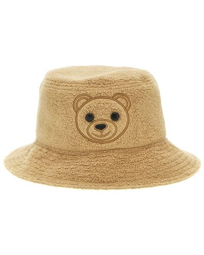 Moschino Teddy Hats - Natural