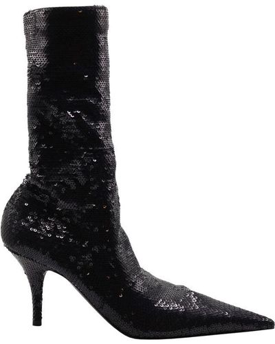 Balenciaga Knife Pantaleggings boots - Black
