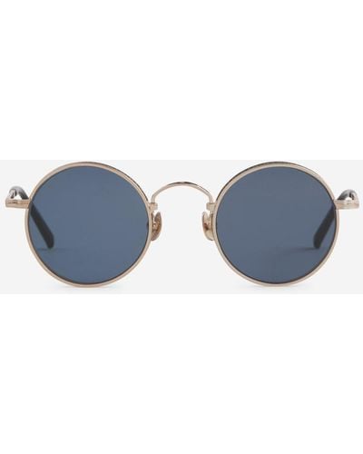 Matsuda M3100 Oval Sunglasses - Blue