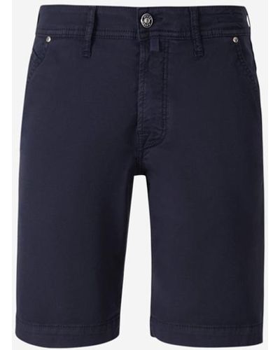 Jacob Cohen Lou Cotton Bermuda Shorts - Blue