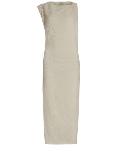 Isabel Marant Franzy Cotton-Blend Dress - White
