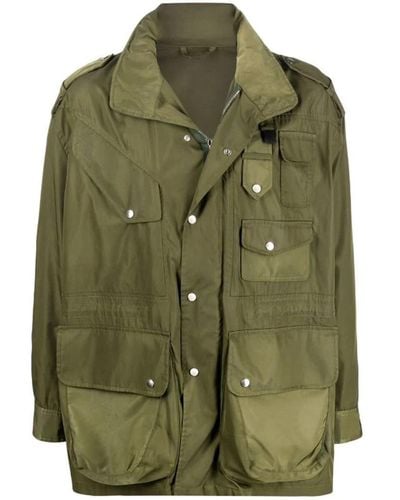 Neil Barrett Military Pocket Oversized Field Jacket - Green