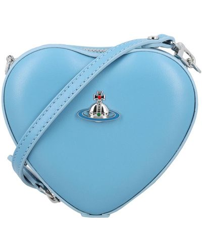 Vivienne Westwood Mini Heart Crossobody - Blue