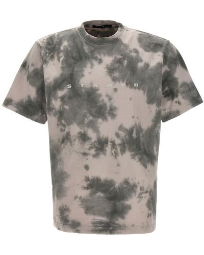 Stampd T-shirt 'tie-dye Strike' - Gray