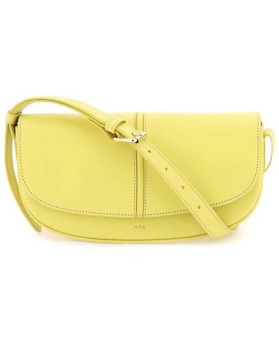 A.P.C. Betty Shoulder Bag - Yellow