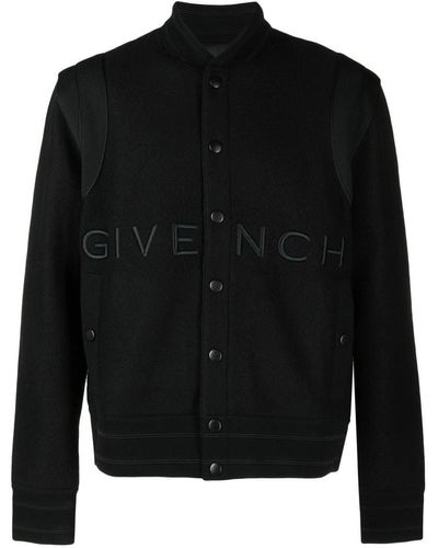Givenchy Wool Varsity Jacket - Black