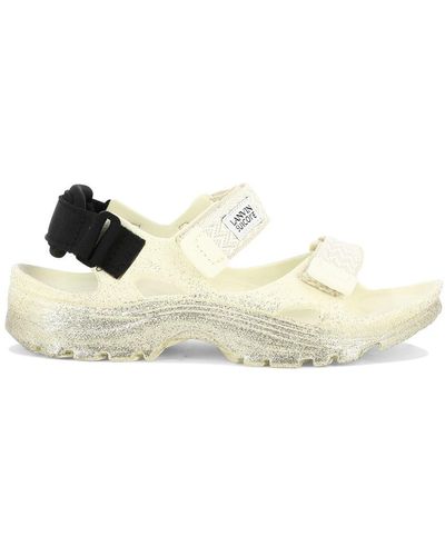 Lanvin Lavin X Suicoke Wave Curb Sandals - Natural