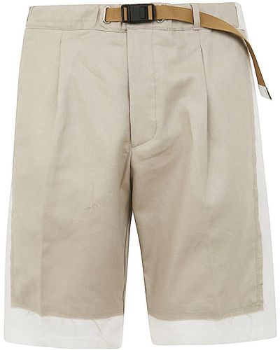 White Sand Shorts Clothing - Natural