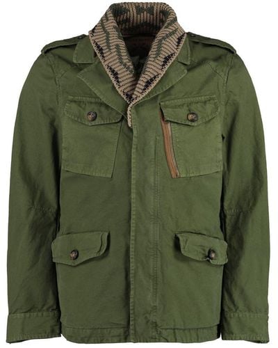 Bazar Deluxe Durango Unlined Cotton Jacket - Green