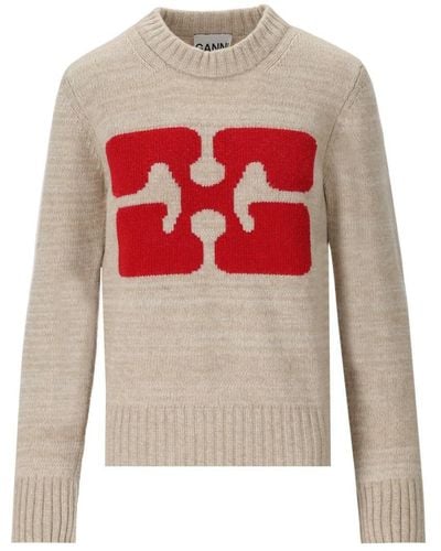 Ganni top sweater sale