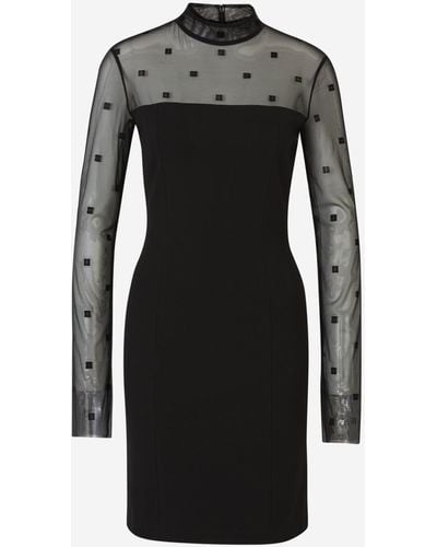 Givenchy Monogram Mini Dress - Black