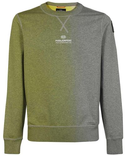 Parajumpers Cotton Crew-neck Sweatshirt - Green