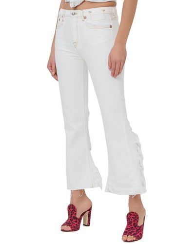 R13 Kick Fit Jeans - White