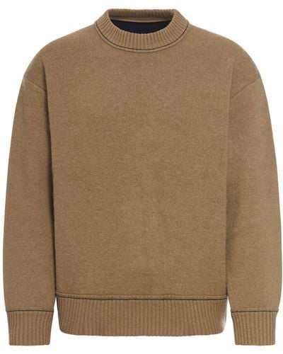 Sacai Sweater - Brown