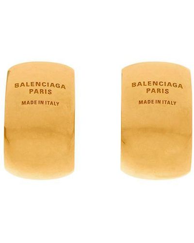 Balenciaga Plated Earrings Accessories - Metallic