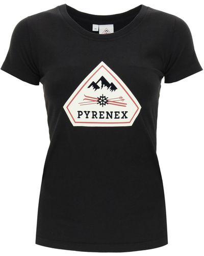 Pyrenex Estela T-shirt With Logo - Black